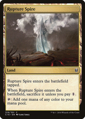 Rupture Spire [Commander 2016] | Mega City Incorporated