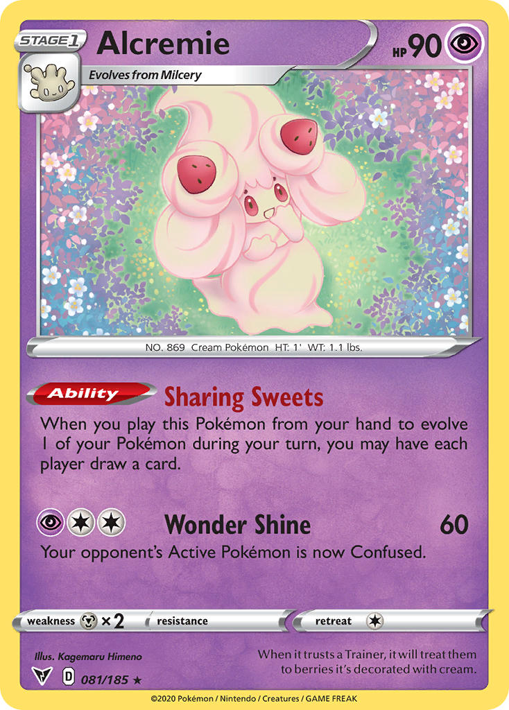 Alcremie (081/185) [Sword & Shield: Vivid Voltage] | Mega City Incorporated