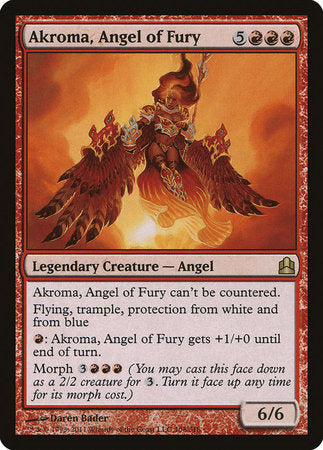 Akroma, Angel of Fury [Commander 2011] | Mega City Incorporated