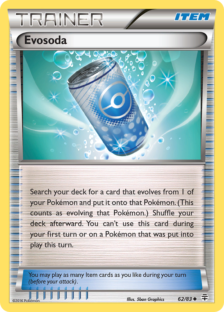 Evosoda (62/83) [XY: Generations] | Mega City Incorporated