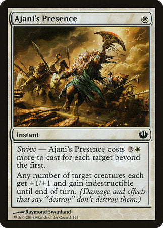 Ajani's Presence [Journey into Nyx] | Mega City Incorporated