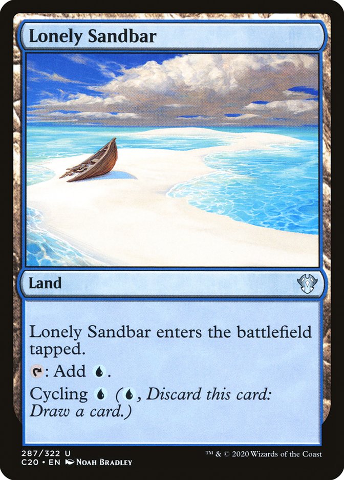 Lonely Sandbar [Commander 2020] | Mega City Incorporated