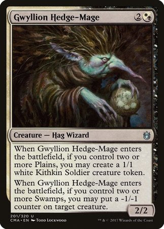 Gwyllion Hedge-Mage [Commander Anthology] | Mega City Incorporated