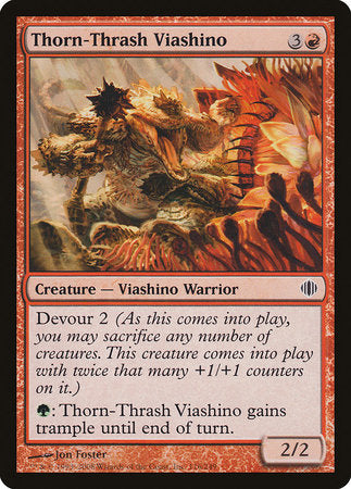 Thorn-Thrash Viashino [Shards of Alara] | Mega City Incorporated