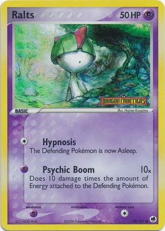 Ralts (60/101) (Stamped) [EX: Dragon Frontiers] | Mega City Incorporated