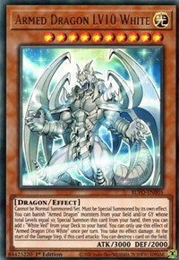 Armed Dragon LV10 White [BLVO-EN005] Ultra Rare | Mega City Incorporated