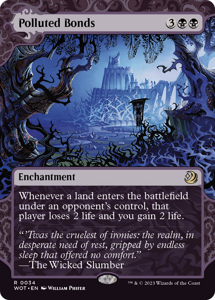 Polluted Bonds [Wilds of Eldraine: Enchanting Tales] | Mega City Incorporated