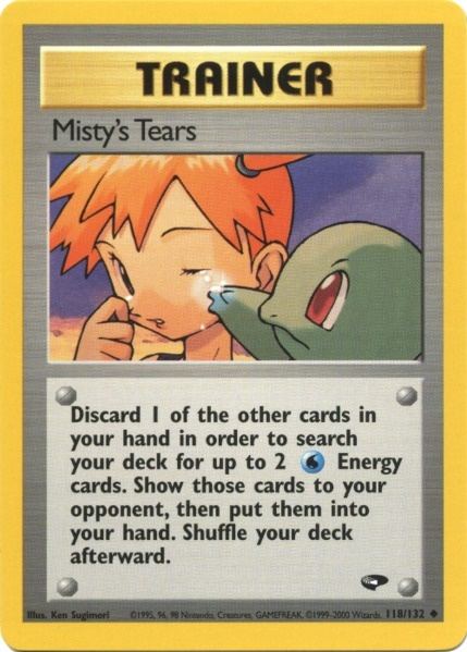 Misty's Tears (118/132) [Gym Challenge Unlimited] | Mega City Incorporated