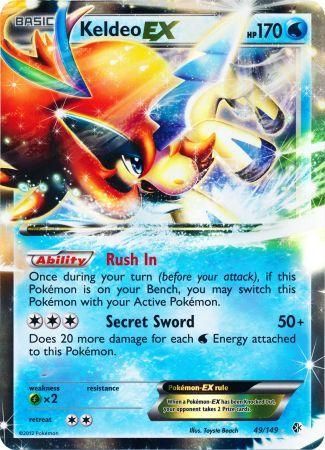 Keldeo EX (49/149) (Jumbo Card) [Black & White: Boundaries Crossed] | Mega City Incorporated