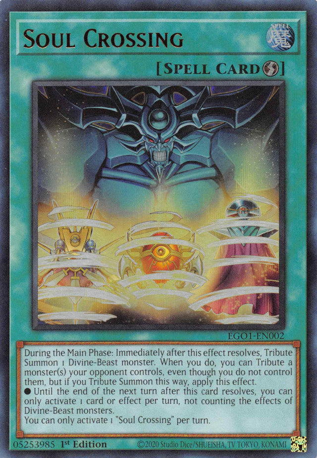 Soul Crossing [EGO1-EN002] Ultra Rare | Mega City Incorporated