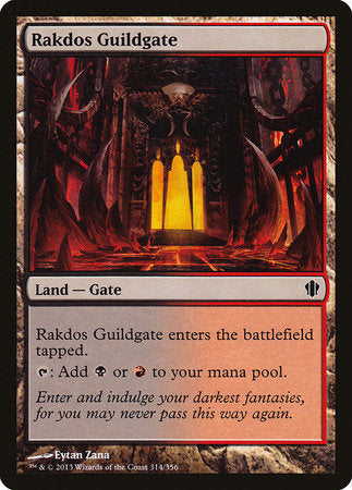 Rakdos Guildgate [Commander 2013] | Mega City Incorporated