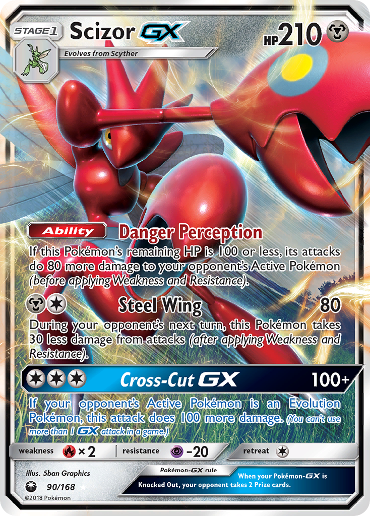 Scizor GX (90/168) [Sun & Moon: Celestial Storm] | Mega City Incorporated