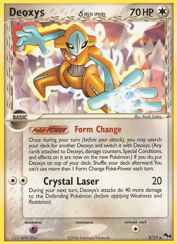 Deoxys (2/17) (Delta Species) [POP Series 4] | Mega City Incorporated