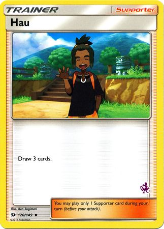 Hau (120/149) (Mewtwo Deck) [Battle Academy 2020] | Mega City Incorporated