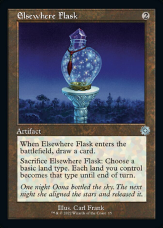 Elsewhere Flask (Retro) [The Brothers' War Retro Artifacts] | Mega City Incorporated