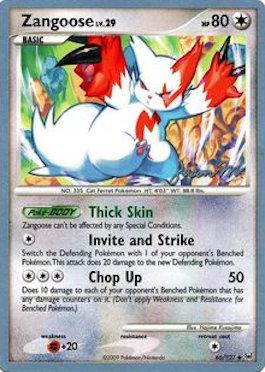 Zangoose LV.29 (66/127) (Queengar - Jason Martinez) [World Championships 2009] | Mega City Incorporated