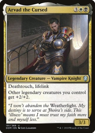 Arvad the Cursed [Dominaria] | Mega City Incorporated