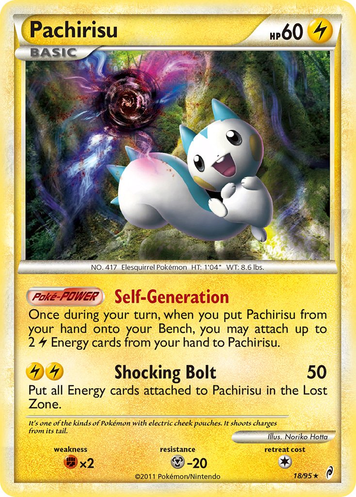 Pachirisu (18/95) [HeartGold & SoulSilver: Call of Legends] | Mega City Incorporated