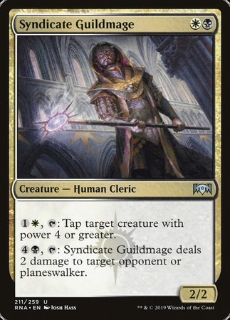 Syndicate Guildmage [Ravnica Allegiance] | Mega City Incorporated