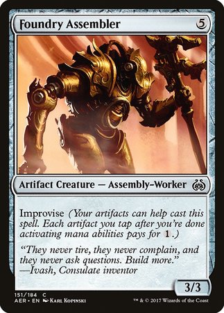 Foundry Assembler [Aether Revolt] | Mega City Incorporated