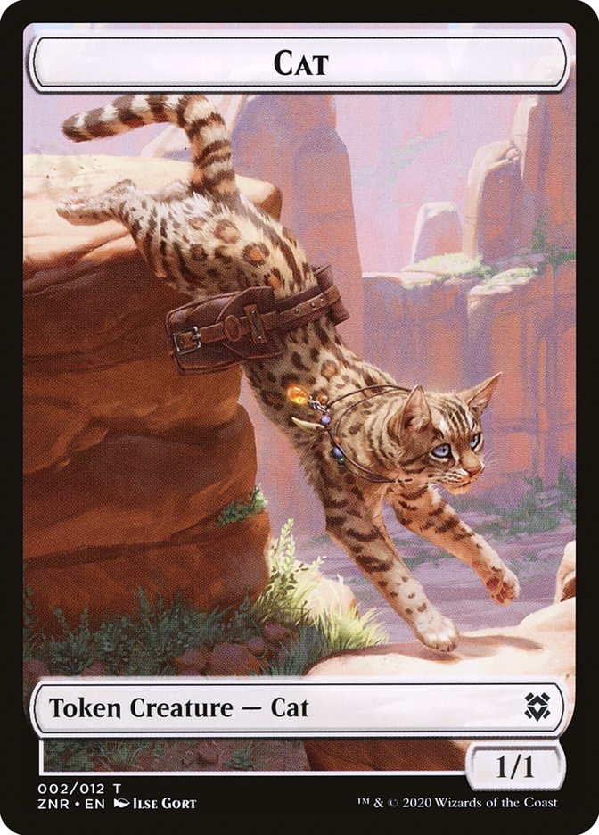 Cat Token [Zendikar Rising] | Mega City Incorporated