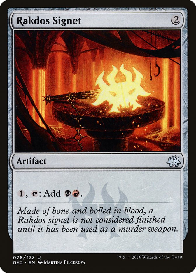 Rakdos Signet [Ravnica Allegiance Guild Kit] | Mega City Incorporated