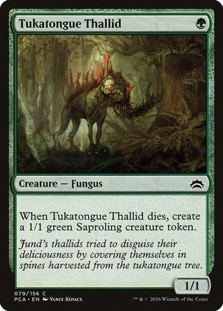 Tukatongue Thallid [Planechase Anthology] | Mega City Incorporated