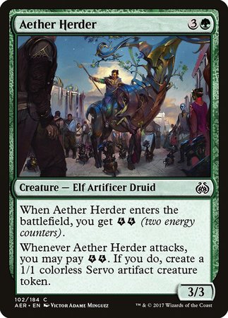 Aether Herder [Aether Revolt] | Mega City Incorporated