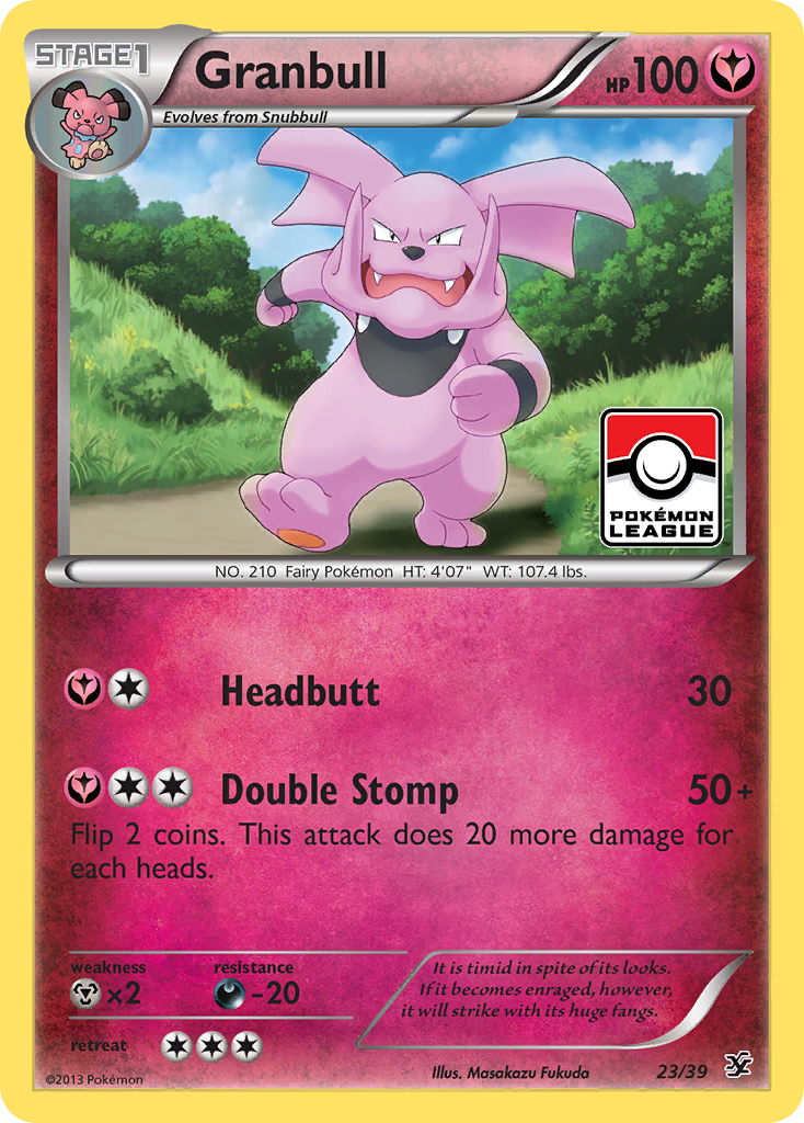 Granbull (23/39) [XY: Kalos Starter Set] | Mega City Incorporated