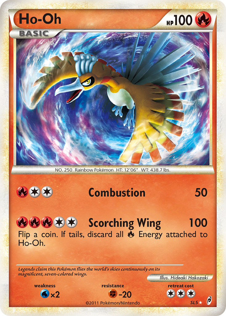 Ho-Oh (SL5) [HeartGold & SoulSilver: Call of Legends] | Mega City Incorporated