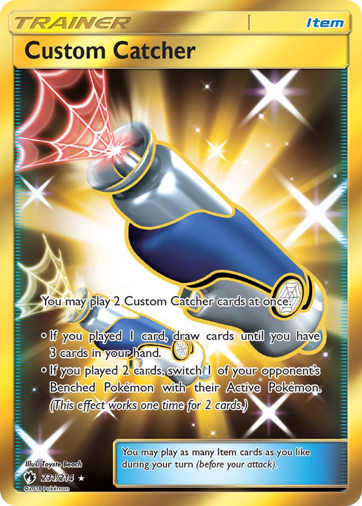 Custom Catcher (231/214) [Sun & Moon: Lost Thunder] | Mega City Incorporated