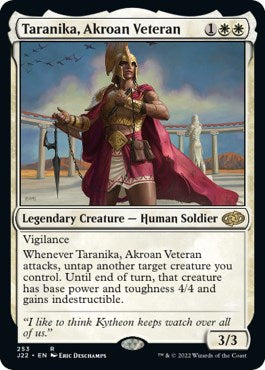 Taranika, Akroan Veteran [Jumpstart 2022] | Mega City Incorporated