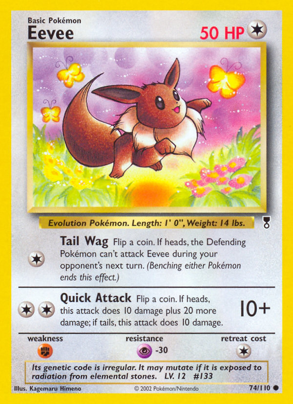 Eevee (74/110) [Legendary Collection] | Mega City Incorporated