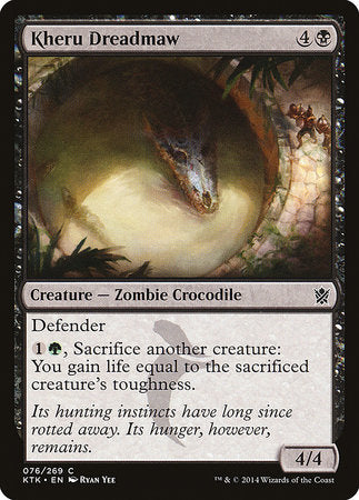 Kheru Dreadmaw [Khans of Tarkir] | Mega City Incorporated