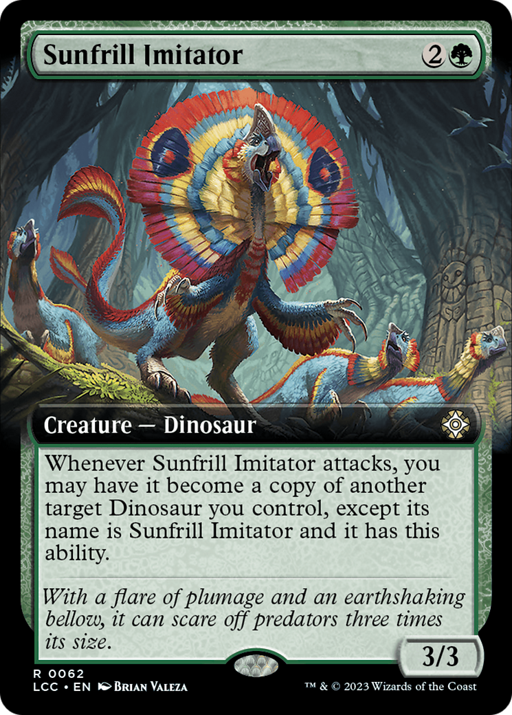 Sunfrill Imitator (Extended Art) [The Lost Caverns of Ixalan Commander] | Mega City Incorporated