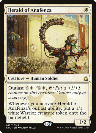 Herald of Anafenza [Khans of Tarkir] | Mega City Incorporated