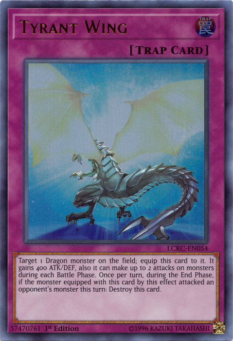 Tyrant Wing [LCKC-EN054] Ultra Rare | Mega City Incorporated