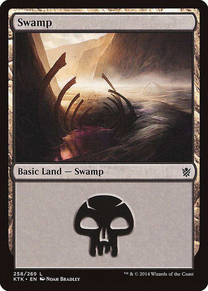 Swamp (258) [Khans of Tarkir] | Mega City Incorporated