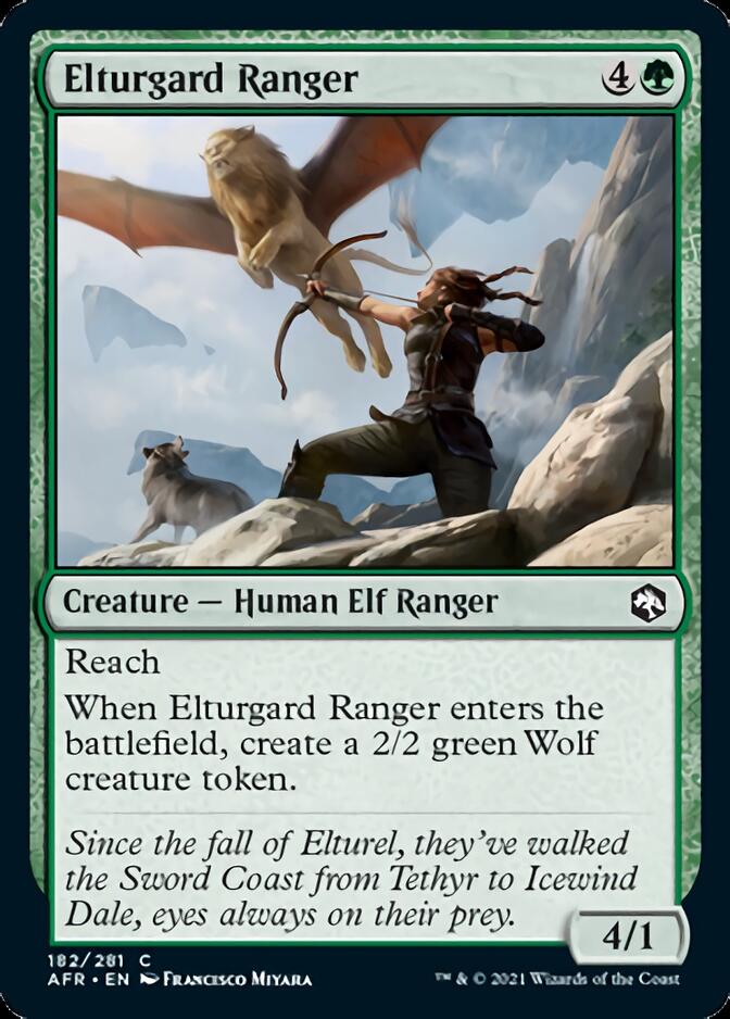 Elturgard Ranger [Dungeons & Dragons: Adventures in the Forgotten Realms] | Mega City Incorporated