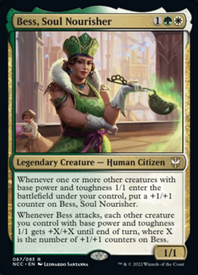 Bess, Soul Nourisher [Streets of New Capenna Commander] | Mega City Incorporated