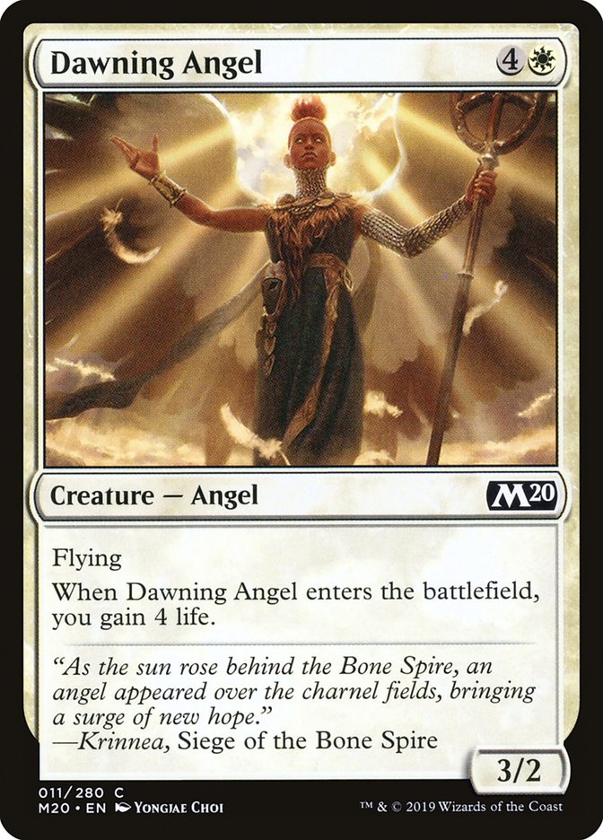 Dawning Angel [Core Set 2020] | Mega City Incorporated