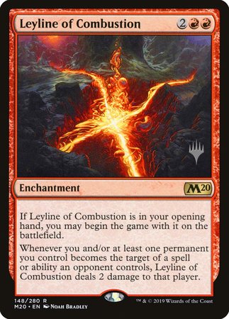 Leyline of Combustion [Core Set 2020 Promos] | Mega City Incorporated