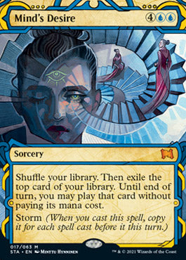 Mind's Desire (Etched Foil) [Strixhaven Mystical Archive] | Mega City Incorporated