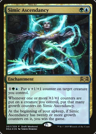 Simic Ascendancy [Ravnica Allegiance Promos] | Mega City Incorporated