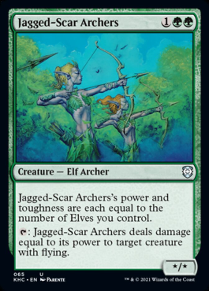 Jagged-Scar Archers [Kaldheim Commander] | Mega City Incorporated