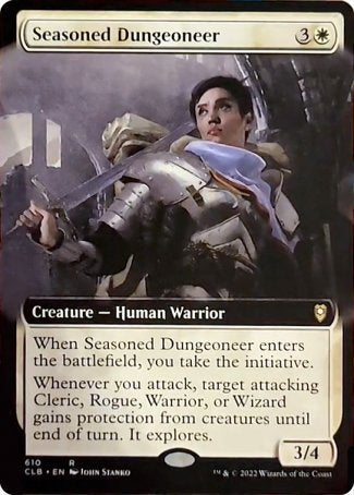 Seasoned Dungeoneer (Extended Art) [Commander Legends: Battle for Baldur's Gate] | Mega City Incorporated