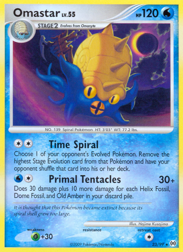 Omastar (23/99) [Platinum: Arceus] | Mega City Incorporated