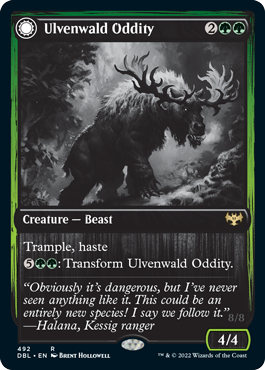 Ulvenwald Oddity // Ulvenwald Behemoth [Innistrad: Double Feature] | Mega City Incorporated