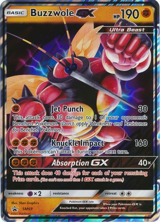 Buzzwole GX (SM69) (Jumbo Card) [Sun & Moon: Black Star Promos] | Mega City Incorporated