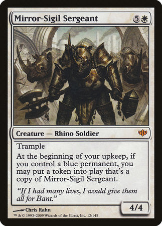 Mirror-Sigil Sergeant [Conflux] | Mega City Incorporated